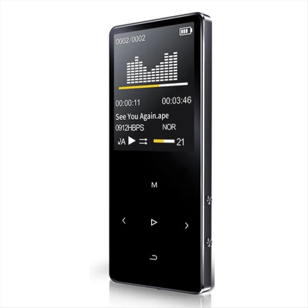 X2 Compatible con Bluetooth 4.2 Reproductor MP3 Sin PéRdidas de Audio PortáTil HiFi de 40 GB con Radio FM Grabadora de Voz EBook