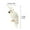 White, variant on tumgatte Simulated Parrot Fish Tank Pendant Fish Tank Decoration Fish Tank Wall Hanging Cute Bird Ornament Clearance