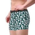 thumbnail image 3 of Wukai Daisies Flowers Print Men’s Underwear Breathable Boxer Briefs,&nbsp;Moisture Wicking & Breathable-Small, 3 of 7