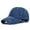 Navy, variant on HNMKIU Washed Denim Peaked Cap for Men and Women Retro Baseball Hat Black,One Size