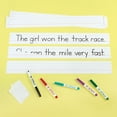 thumbnail image 3 of TREND Wipe-Off Sentence Strips, 3" x 24", White, 30 Per Pack, 3 Packs, 3 of 5