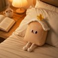 thumbnail image 5 of Cute Star House Shaped Throw Pillow - Soft Christmas Cushion with Embroidered Face, Kawaii Stuffed Plush Home Decor for Sofa Couch Bed, Holiday Seasonal Room Ornament Cozy Reading Napping Gift, 5 of 7