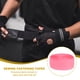 thumbnail image 4 of Cinta de gancho y bucle Uxcell, tiras de sujeción de nylon sin adhesivo de 3/4 pulgadas en rosa, 4 of 7