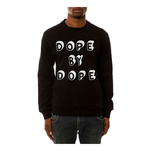 DOPE Mens The DOPE By DOPE Sweatshirt, Noir, X-Large