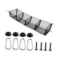 thumbnail image 2 of Colaxi Car Cargo Net Trunk Storage Net Car Accessories Practical Convenient Trunk Cargo Net Organizer Cargo Storage Net for Outdoor 120x30cm, 2 of 8