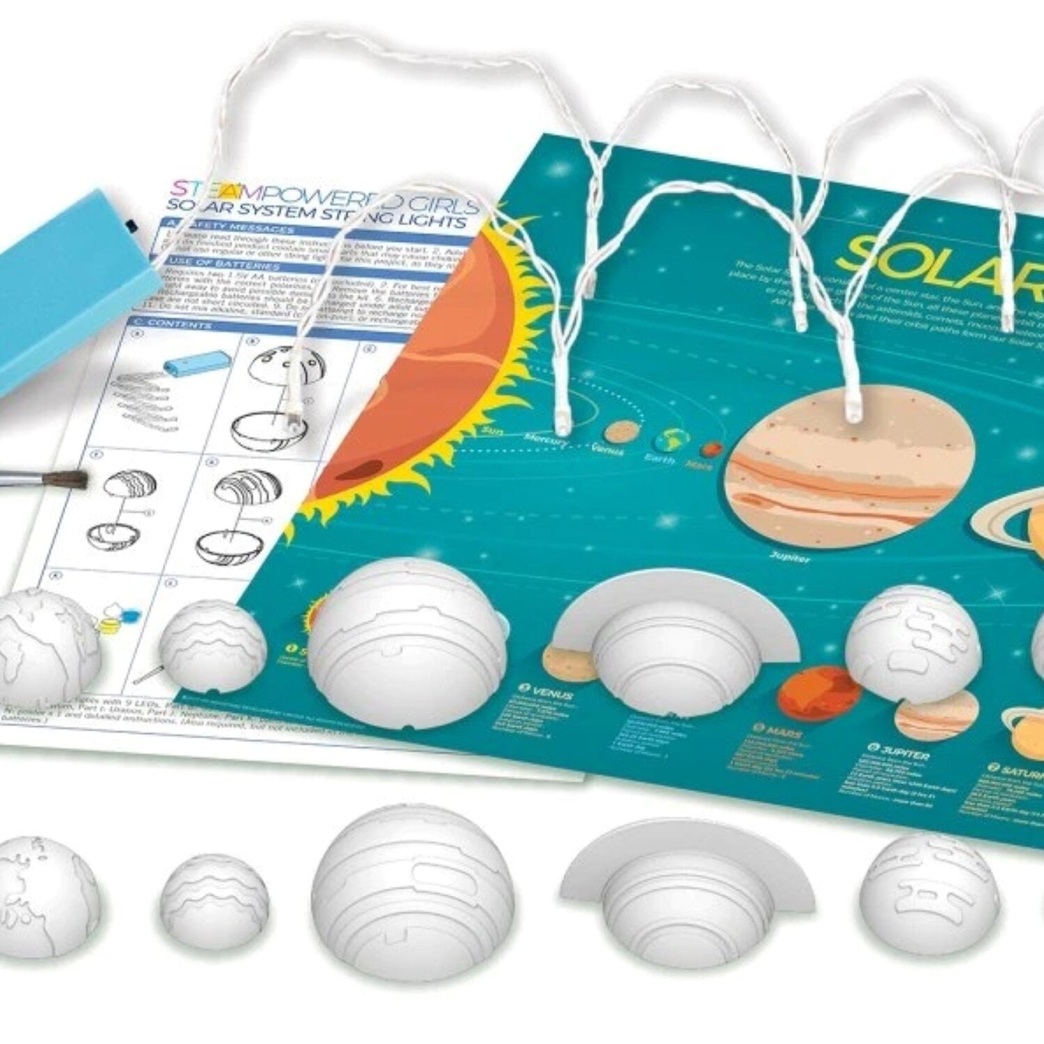 Solar System String Lights - The Toy Box Hanover