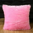 thumbnail image 7 of Tuvgenk Decorative Pillow Covers Pink 17x17 Stain Protection Pillow Covers Decorative Square Cotton Soft Couch Pillow Covers, 7 of 7