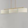 thumbnail image 4 of 10017OMNAB-Maxim Lighting-Bongo - 3 Light Linear Pendant-9.75 Inches Tall and 16 Inches Wide-Natural Aged Brass Finish, 4 of 5