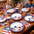 thumbnail image 5 of 50 Pcs Memorial Day Paper Plates 7" - 4th of July Patriotic Party Supplies, Independence Day & Veterans Day Party Decor (A), 5 of 6