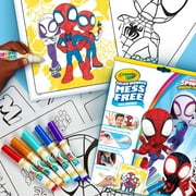 Crayola Color Wonder Mess Free Coloring Pages & Markers, Easter Basket Stuffer, Spidey & His Amazing Friends Art Supplies, Travel Activity, Easter Gift for Kids, 3+