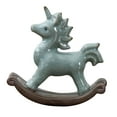 thumbnail image 4 of Escultura de caballo decorativa Fernando figura de caballo gris, 4 of 8