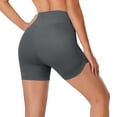 thumbnail image 6 of Aboser Biker Shorts Women 8'' High Waisted Seamless Shorts Tummy Control Yoga Running Shorts Stretchy Workout Gym Shorts for Summer 2026, 6 of 8