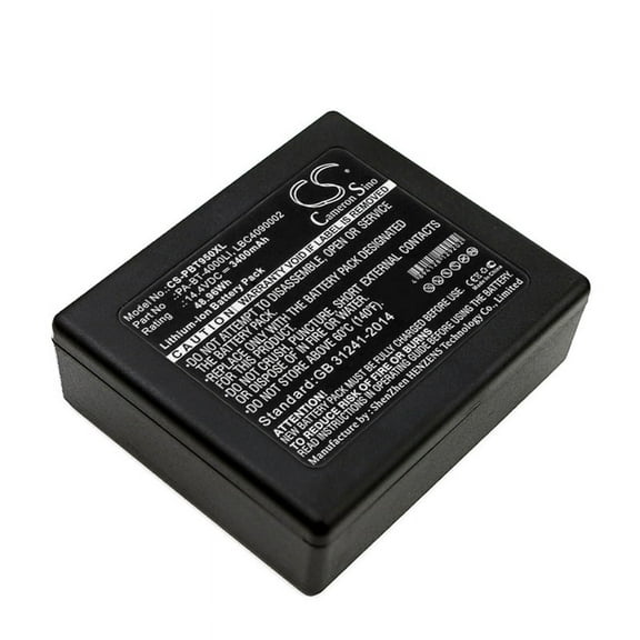 3400mAh Brother PA-BT-4000LI LBD709-001 LBC4090002 LBF3250001 HP25B Battery for RJ-4040 TD-2130NSA