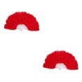 thumbnail image 4 of Abanico de Plumas Yuarrent Decoracion Fiestas Adorno Abanicos Decorativos Danza Infantil 42cm, 4 of 6