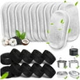 thumbnail image 1 of POINTERTECK Lot de 20 Filtres pour Fontaine à Eau Chat Filtres de Remplacement pour Fontaine Chat pour Acier Inoxydable Débit d'Eau Réglable 108oz/3.2L& 67oz/2L Fontaine pour Animaux Filtres pour Fontaine pour Chien, 1 of 6