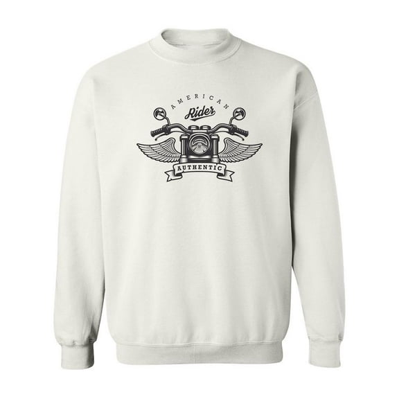 Vintage American Riders Design. Sweatshirt Men -Image by Shutterstock, Male x-Large