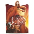 thumbnail image 2 of The Lion King Fleece Blanket Super Soft Cozy Throw Blanket Fuzzy Comfy Flannel Blanket Warm Plush Blankets And Throws For Couch, Sofa, Bed 80"X60", 2 of 7