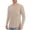 Khaki, variant on akafmk Mens Sun Protection Shirts Long Sleeve Workout Shirt Solid Color Lightweight Breathable Summer Athletic Tees, Size L