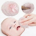 GuLuBin Sponges for Face Talcum Powder Powder Puff Super Soft Plush Bow Powder Puff Baby Yogurt