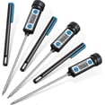 thumbnail image 1 of 3 Piece Meat Thermometer Waterproof Digital Thermometer Probe Thermometer, 1 of 5