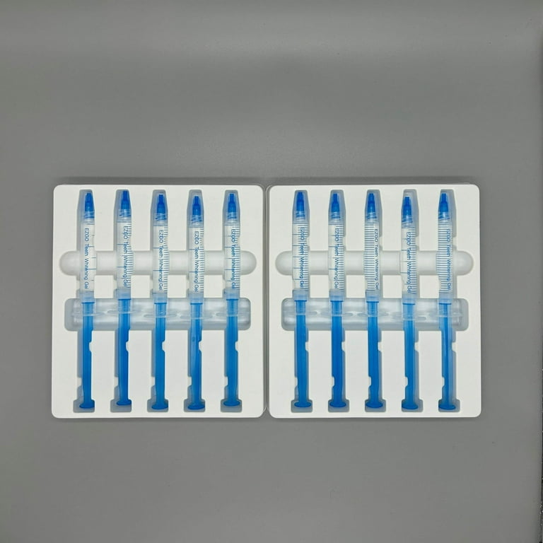 EX CLEAR GEL10g2個セット EZGO Teeth Whitening Gel, 10pc 18% Carbamide Peroxide Syringes