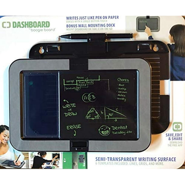 Boogie Board tm Dashboard Boogie Board EWriter with Wall Mount Gray
