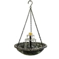 thumbnail image 2 of Solar Bird Bath Fountain – Eco-Friendly Glass Bowl with Calming Water Sounds(Grey), 2 of 8