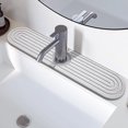 thumbnail image 2 of CSChome Faucet Splash Pad Fast Drying Splash Pad Water Absorbing Stone Sink Organizer for Kitchen Bathroom Sink Drain Mat Dish Cup Holder, 2 of 6