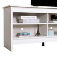 thumbnail image 4 of Madesa Media Console TV Stand Entertainment Center with 6 Shelves and Cable Management for 65, 75 Inch Television Living Room and Bedroom Modern Wooden - White, 4 of 5