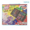 thumbnail image 4 of 86/150Pcs/Set Drawing Tool Kit with Box Painting Brush Art Marker Water Color Pen Crayon Kids Gift  Pink 150pcs, 4 of 8