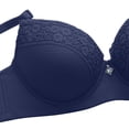 thumbnail image 6 of Vetsdori Underwire Everyday Bras for Women Breathable Ice Slik Plus Size,No Padding Push up Lace Womens Bras, 6 of 8