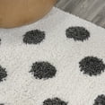 thumbnail image 5 of JONATHAN Y MOROCCAN HYPE 2 x 10 Runner Rug, Pere Charcoal Dot Shag - White/Gray, MOH411A-210, 5 of 9
