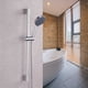 thumbnail image 3 of Bewildely Riel de ducha Tobogán Baño Ducha Cabezal de ducha Soporte de plástico ABS Rotación de 360 ​​grados, 18-25 mm Accesorios de baño Gris Bewildely HA5748-05B, 3 of 6
