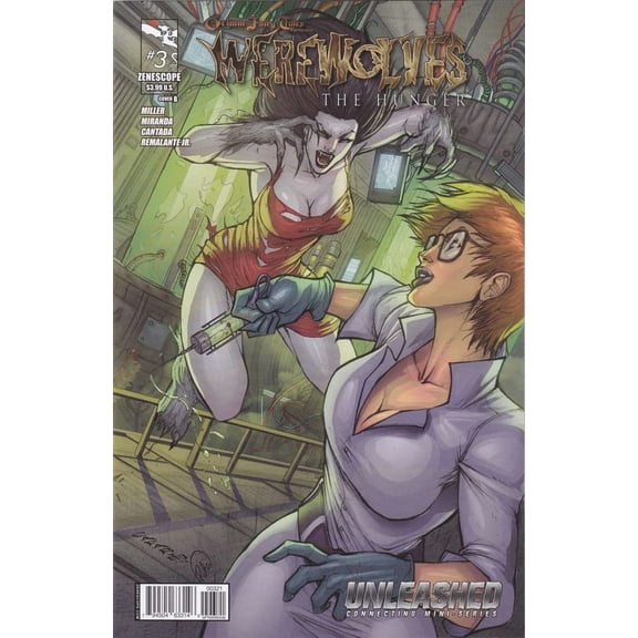 Grimm Fairy Tales presents Werewolves: The Hunger #3B VF ; Zenescope Comic Book
