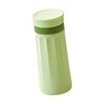 thumbnail image 4 of Botella para hacer cubitos de hielo, recipiente reutilizable para beber con tapa a prueba de fugas, vaso para hielo, Verde, 4 of 9