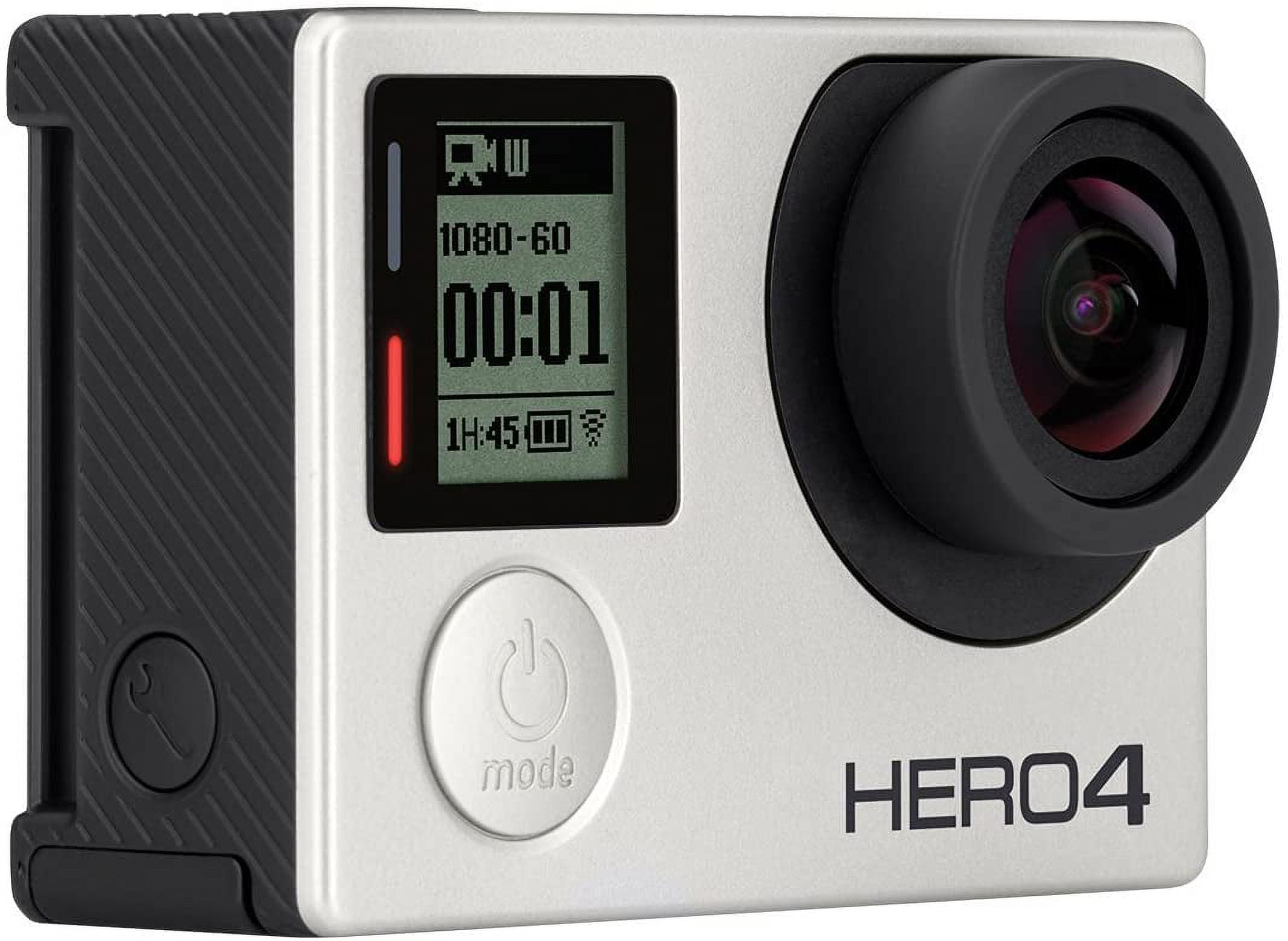 GoPro Hero 4 Silver Edition Waterproof Action Camcorder + 40