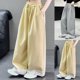 thumbnail image 5 of Odeerbi 3-16 Años Niñas Pantalones de Chándal de Algodón Con Ribete de Encaje Workout Athletic Sports Pantalones de Pierna Ancha Cintura Alta Joggers Con Bolsillo, 5 of 5