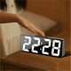 thumbnail image 5 of Reloj Digital LED Despertador, Reloj Electrónico de Escritorio con Pantalla de Temperatura, Brillo Ajustable, 12/24 Horas, ., 5 of 5