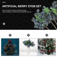thumbnail image 5 of TABLZONE 5 Pieces Artificial Blueberry Stems for Floral Arrangements, Holiday Decor, Crafting and Christmas Decorations, 5 of 8
