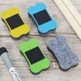 thumbnail image 5 of kjfeif Magnetic Chalkboard Erasers 4 Pieces Microfiber Dustless Chalk Eraser Reusable Whiteboard Blackboard Eraser for Chalk, Markers, Office, Home and Classroom, 5 of 6