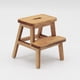 thumbnail image 1 of Silla de 1/12, Modelo de Muebles de Decoración DIY en Miniatura, Sillas de Madera para Habitación de CUTICAT Artesanía de casa de muñecas, 1 of 8