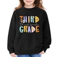 thumbnail image 7 of Coerni Girls 3rd Grade Sweatshirt Back to School Outfit Third Grade Oversized Pullover First Day of School Comfy Graphic Tee Tops, 7 of 7