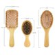 thumbnail image 5 of Juego de peines de bambú de 6 piezas con cepillo desenredante de madera, eliminación suave de nudos, kit de peinado., 5 of 5