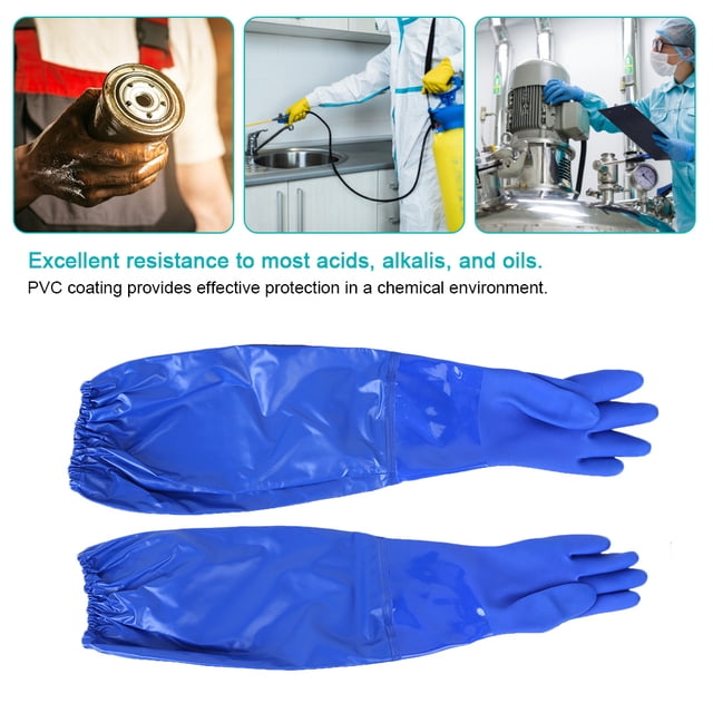 Guantes Resistentes A Los Químicos, Guantes Resistentes Al Aceite Resistencia a la Abrasión Cómodo