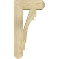 thumbnail image 3 of Ekena Millwork 4"W x 14"D x 26"H Merced Craftsman Rough Sawn Bracket, Douglas Fir, 3 of 4