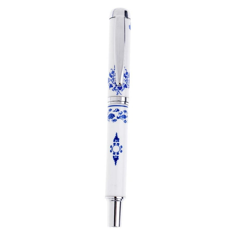 Chinese Blue And White Porcelain Fountain Pen Ink Pen Gift Office