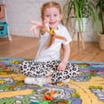 thumbnail image 5 of KC Cubs Activity Educational Rug Carpet Polypropylene Low Pile with Latex Rubber Backing, 5 of 10