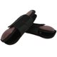 thumbnail image 5 of 1 par de botas de soporte para caballos, protector de pata de caballo de neopreno con carcasa de PU para saltar y caza, patas delanteras marrones L, 5 of 5