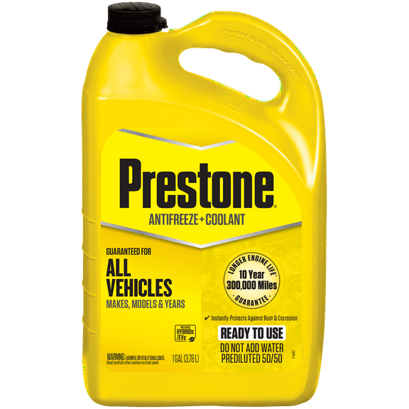 Prestone All Vehicles - 10yr/300k Mi - Antifreeze Coolant (6 Pack - Ready to Use)