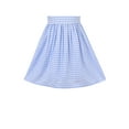 thumbnail image 5 of Girls Dress Blue White Checkered Ruffle Tank Sundress 8 Years, 5 of 6